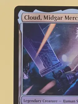Cloud, Midgar Mercenary - FOIL - Final Fantasy #10 Mythic, NM, MTG - Image 2