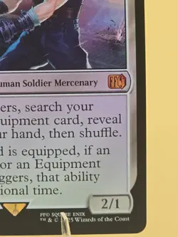 Cloud, Midgar Mercenary - FOIL - Final Fantasy #10 Mythic, NM, MTG - Image 3