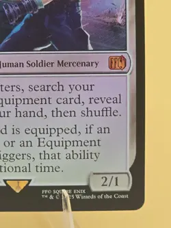 Cloud, Midgar Mercenary - FOIL - Final Fantasy #10 Mythic, NM, MTG - Image 4