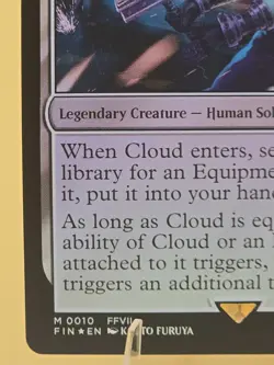 Cloud, Midgar Mercenary - FOIL - Final Fantasy #10 Mythic, NM, MTG - Image 5
