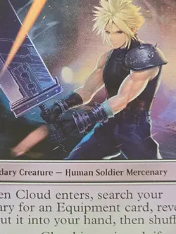 Cloud, Midgar Mercenary - FOIL - Final Fantasy #10 Mythic, NM, MTG - Image 6