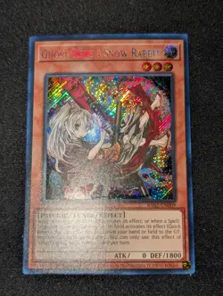 Yugioh! Ghost Ogre & Snow Rabbit (Alternate Art) - RA02-EN009 - Secret Rare  - Image 1