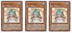 3X Ronintoadin TSHD-EN033 - Yugioh Yu Gi Oh! 3 Playset 1st Edition - Image 1
