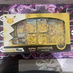 Pokémon TCG: Celebrations Special Collection Box [Pikachu V-Union, 50 Cards]... - Image 1