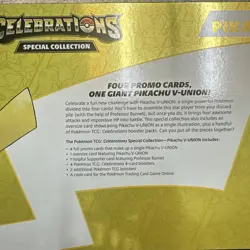 Pokémon TCG: Celebrations Special Collection Box [Pikachu V-Union, 50 Cards]... - Image 14