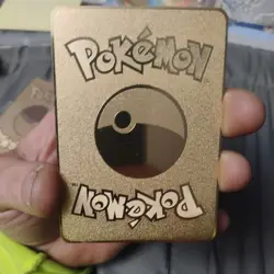 Pokemon Charizard DX 52/100 Gold Metal Pokemon Card Max Wildfire HP500 - Image 4