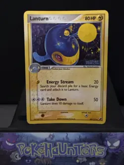 Pokemon Card Lanturn 40/115 EX Unseen Forces STAMPED Light Play - Image 1