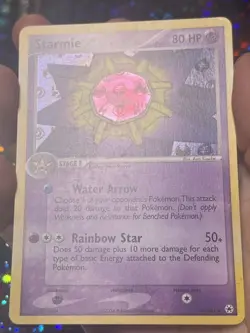 MP Starmie Reverse HOLO  49/101 Hidden Legends Pokemon Card LP-MP - Image 3
