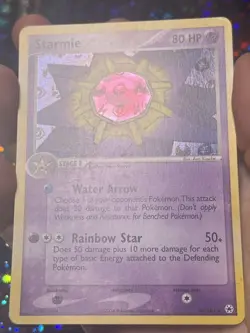 MP Starmie Reverse HOLO  49/101 Hidden Legends Pokemon Card LP-MP - Image 7