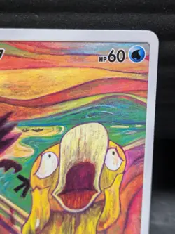 Psyduck Munch The Scream 286/SM-P Rare Promo Japanese 2018 Pokemon Card - Image 17