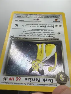 Dark Persian 17/53 Wotc Promo Holo - Image 13