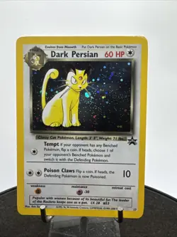 Dark Persian 17/53 Wotc Promo Holo - Image 3