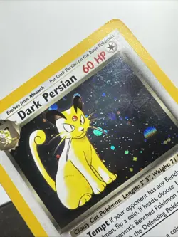 Dark Persian 17/53 Wotc Promo Holo - Image 8