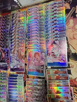 One Piece Japanese 125x SR Lot Cards OP11 Fist Of Divine Speed Don Card 34x NM - Image 2