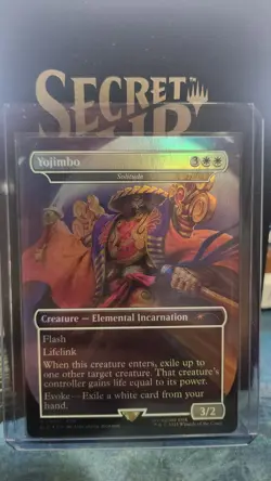 MTG Yojimbo (Solitude) FOIL FFX SECRET LAIR BONUS CARD NM! - Image 7
