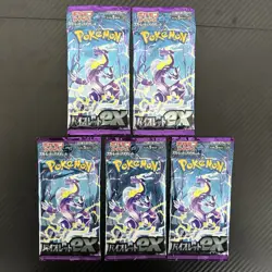 5 Pack Violet ex sv1V Pokemon Card GAME Japanese Scarlet & Violet TCG P-06 - Image 1