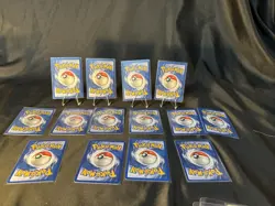 Lot Of 14 Gym Heroes Vintage Pokémon Cards HP-LP - Image 14