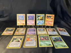 Lot Of 14 Gym Heroes Vintage Pokémon Cards HP-LP - Image 15