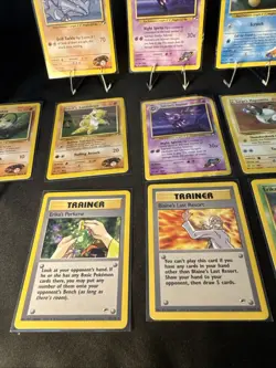 Lot Of 14 Gym Heroes Vintage Pokémon Cards HP-LP - Image 6