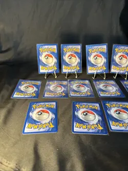 Lot Of 14 Gym Heroes Vintage Pokémon Cards HP-LP - Image 7