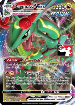 Rayquaza VMAX 111/203 Prize Pack Series Cards Holo - Image 1