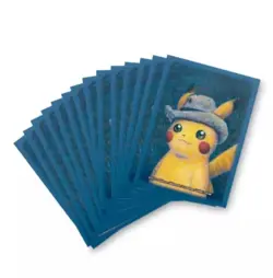 Pokémon Center x Van Gogh Museum Pikachu Self-Portrait 65 Card Sleeves - Image 2