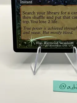 Vampiric Tutor (Retro Frame) #314 Mythic - MTG Dominaria Remastered - FOIL NM - Image 11