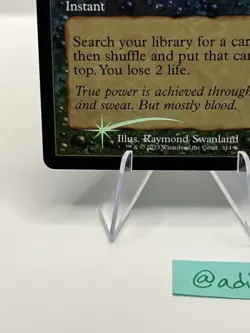 Vampiric Tutor (Retro Frame) #314 Mythic - MTG Dominaria Remastered - FOIL NM - Image 5