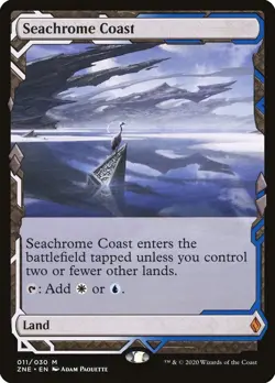 Seachrome Coast Zendikar Rising Expeditions Foil - Image 1
