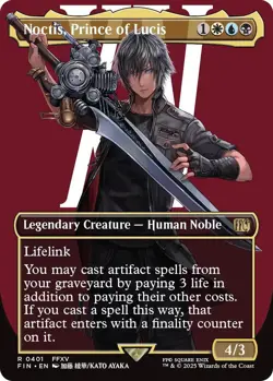 Noctis, Prince of Lucis (Borderless) Final Fantasy Regular - Image 1