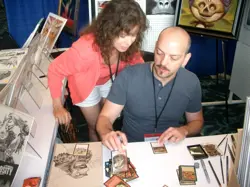 Signed MTG Magic Artist Proof _ Beatdown _ RAGING GOBLIN _ Venters + Miracola ! - Image 3