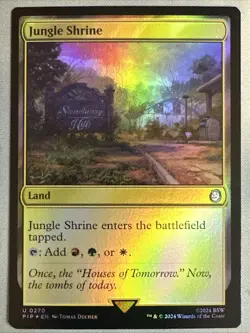 MTG / Jungle Shrine / PIP / #0270 / FOIL / Uncommon / NM - Image 1