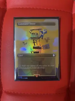 Command Tower (Borderless) - Universes Beyond: Fallout (PIP) - FOIL - Image 1