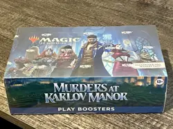 Magic MTG Murders at Karlov Manor Sealed Play Booster Box Free Shipping - Image 2