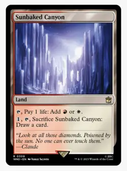 Sunbaked Canyon #309 Universes Beyond: Doctor Who Edition NM - Image 5