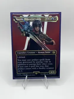 Noctis, Prince of Lucis (Borderless) Final Fantasy Foil - Image 4