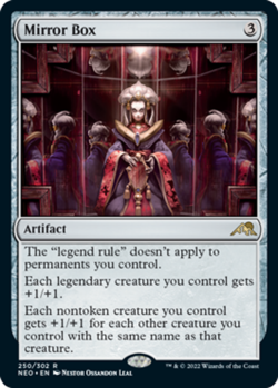 MTG Mirror Box, Light Play, English Kamigawa: Neon Dynasty - Image 2