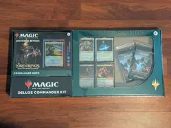 New MTG Lord Of The Rings LOTR The Hosts of Mordor DELUXE COMMANDER KIT Magic - Image 1