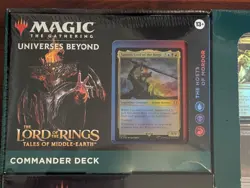 New MTG Lord Of The Rings LOTR The Hosts of Mordor DELUXE COMMANDER KIT Magic - Image 2