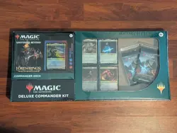 New MTG Lord Of The Rings LOTR The Hosts of Mordor DELUXE COMMANDER KIT Magic - Image 4