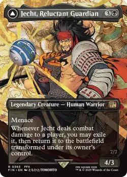 Jecht, Reluctant Guardian (Borderless) Final Fantasy Foil - Image 1