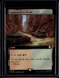 Sunscorched Divide - 445 - Foil - PIP - NM - MTG Magic the Gathering - Image 1