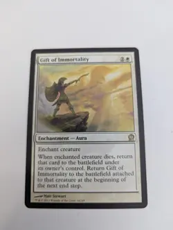 Gift of Immortality - Theros 14 - Regular Rare MTG - Image 2