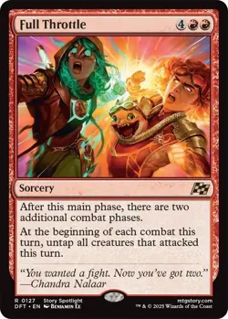 Full Throttle MINT - Aetherdrift - Magic: The Gathering - Image 1