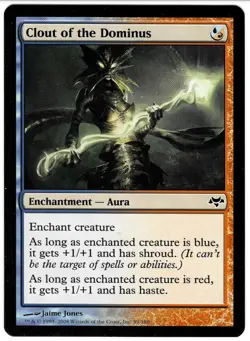 MTG x1 Clout of the Dominus Eventide - Blue/Red Enchantment- Magic the Gathering - Image 3