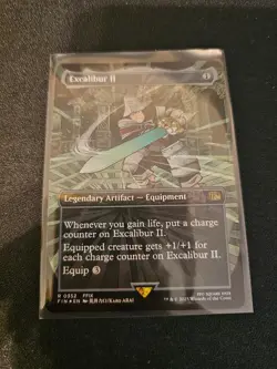 Excalibur II Borderless FOIL MTG FIN Nm/M - Image 1