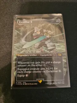 Excalibur II Borderless FOIL MTG FIN Nm/M - Image 2