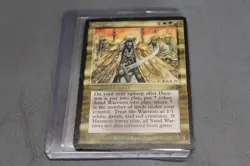 Hazezon Tamar - Legends - English - 1994 MTG Heavily played - Image 6