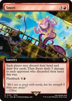 MTG Final Fantasy Commander - Snort (Extended) - Image 1