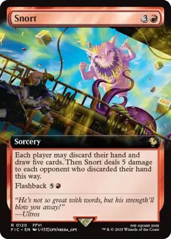 MTG Final Fantasy Commander - Snort (Extended) - Image 2